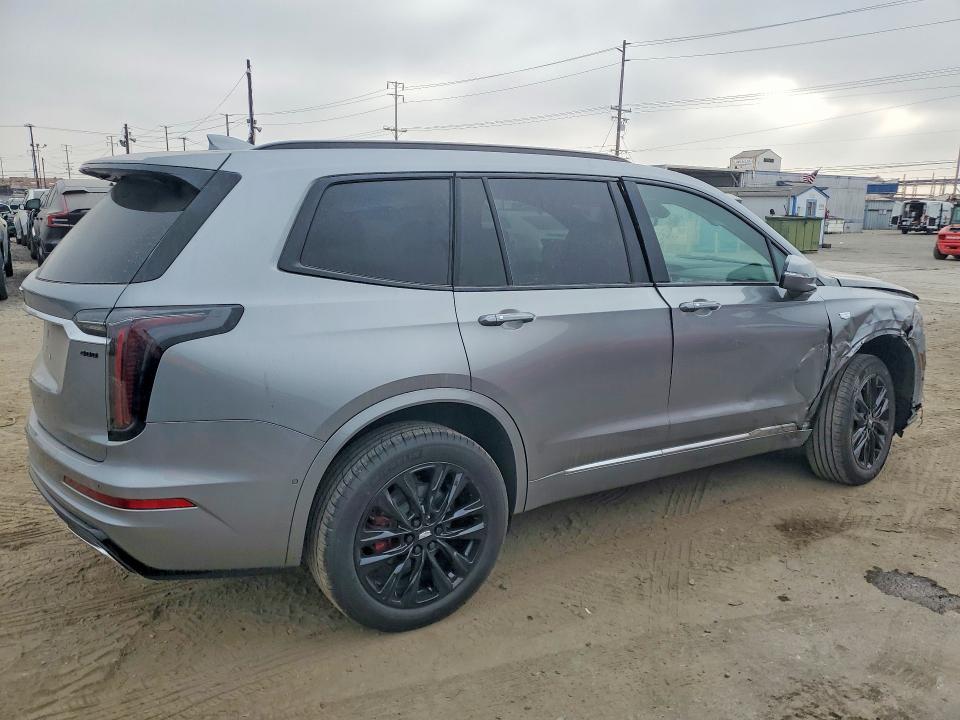 2025 Cadillac Xt6 VIN 1GYKPGRS2SZ151089 COPART salvage auction — FRONT END, Ca - Salvage Certificate, sold $20,200 on 2026-07-13 (photo 3)