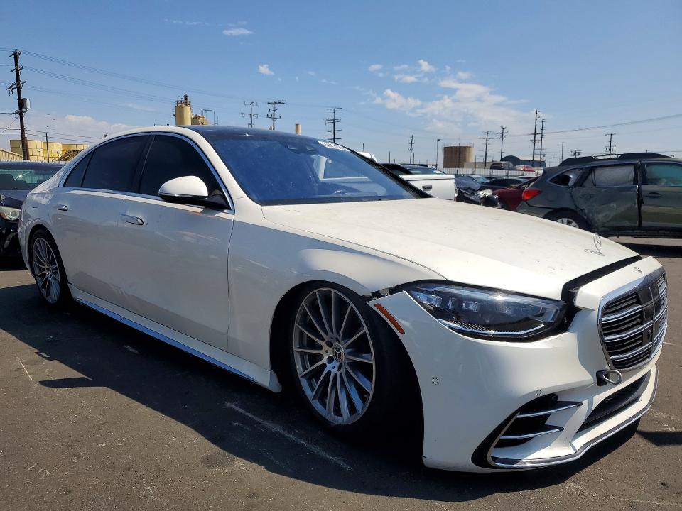 2022 Mercedes-benz VIN W1K6G7GB2NA157817 COPART salvage auction — REAR END, Ca - Salvage Certificate, sold $22,200 on 2026-07-27 (photo 4)