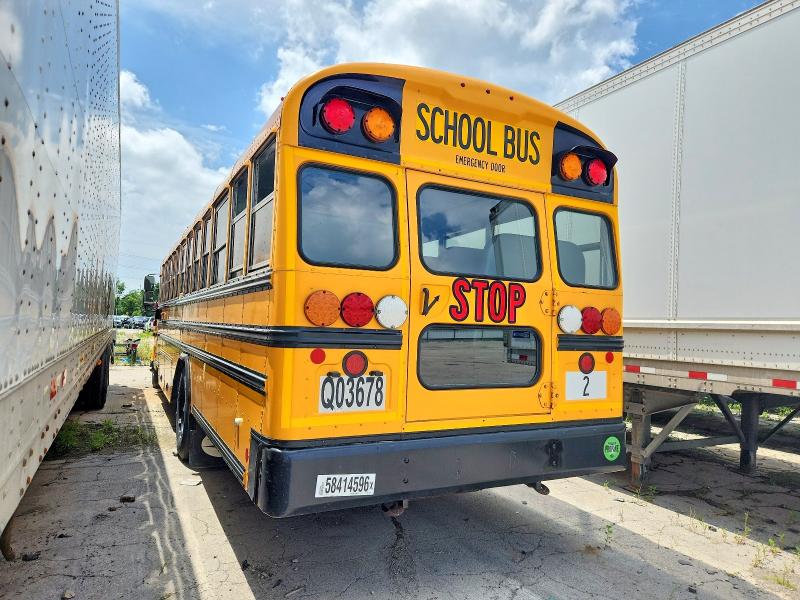 2017 Blub School bus VIN 1BAKGCBA2HF324646 COPART salvage auction — SIDE, AZ - CERT OF TITLE - SALVAGE, sold $8,200 on 2026-09-18 (photo 3)