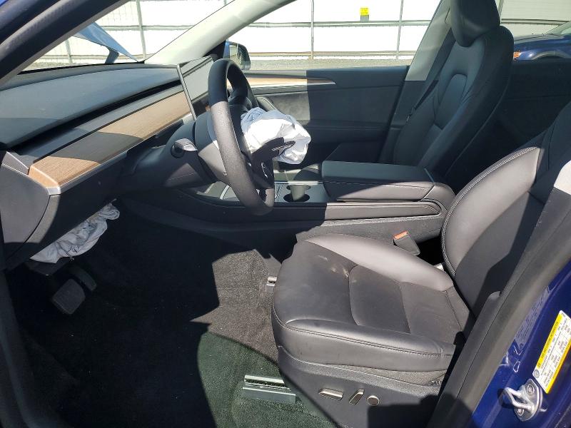 2024 Tesla Model y VIN 7SAYGDEE9RF007699 COPART salvage auction — FRONT END, NJ - CERT OF TITLE-SALVAGE, sold $8,300 on 2026-07-28 (photo 7)