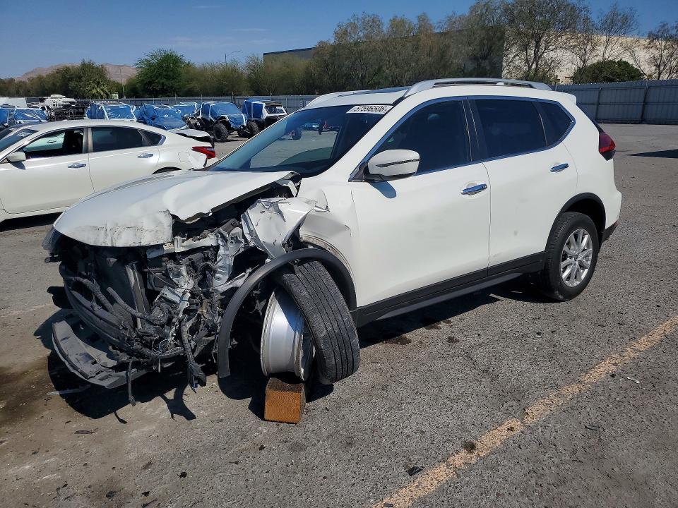 2017 Nissan Rogue VIN JN8AT2MT9HW152223 COPART salvage auction — FRONT END, Nv - Salvage Title, sold $1,250 on 2026-07-14 (photo 1)