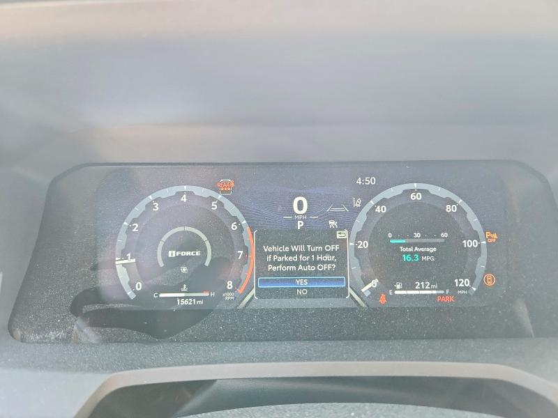 2025 Toyota VIN JTEVA5BR2S5029576 COPART salvage auction — REAR END, Tx - Salvage Vehicle Title, sold $22,300 on 2026-07-09 (photo 9)