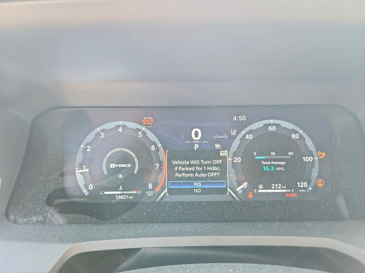 2025 Toyota 4Runner VIN JTEVA5BR2S5029576 COPART salvage auction — Rear End, TX - SALVAGE VEHICLE TITLE, sold $27,500 on 2026-07-09 (photo 9)