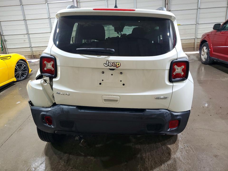 2021 Jeep Renegade VIN ZACNJDBB6MPM14163 COPART salvage auction — FRONT END, Tn - Salvage Certificate, sold $425 on 2026-07-09 (photo 6)