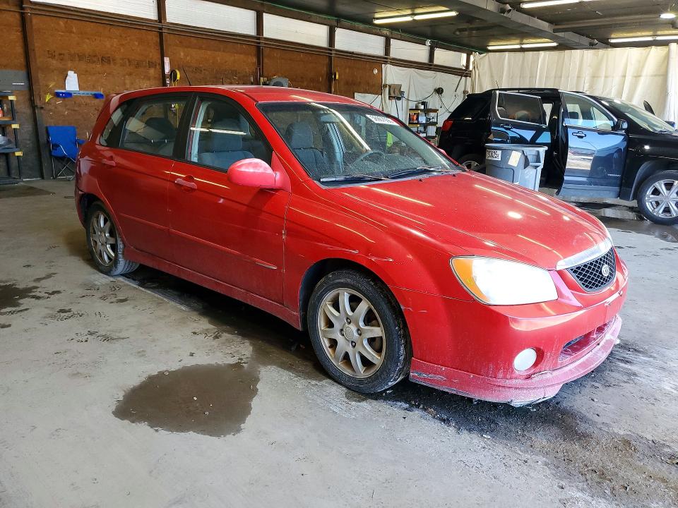 2006 Kia Spectra VIN KNAFE161365244901 COPART salvage auction — MINOR DENT/SCRATCHES, Pa - Non Public Clean Title, sold $200 on 2026-07-09 (photo 4)