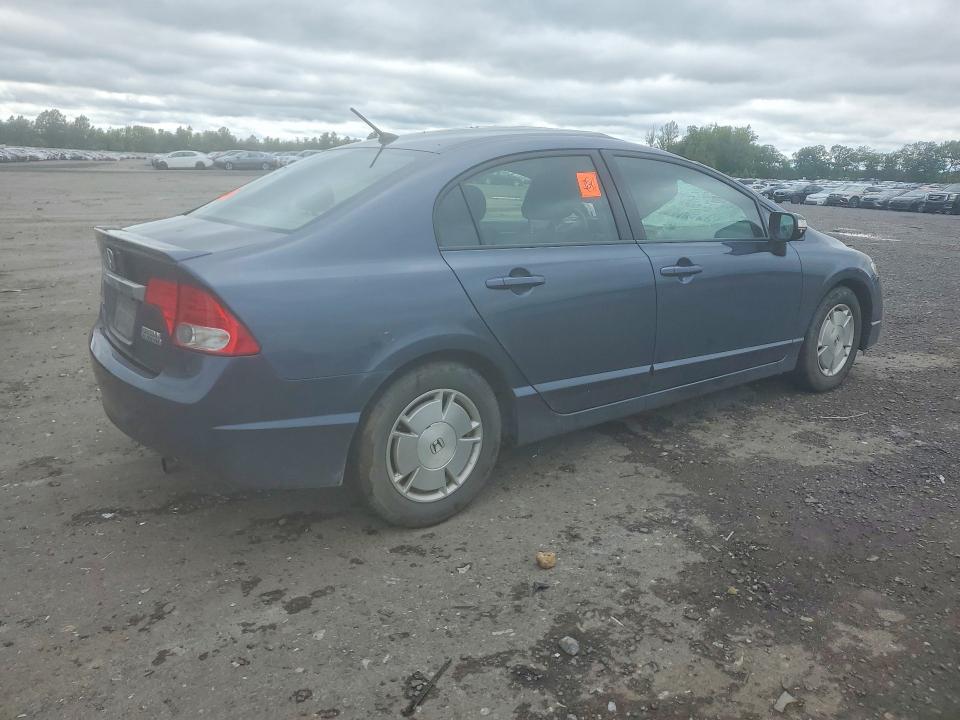 2009 Honda Civic hybrid VIN JHMFA36219S001966 COPART salvage auction — ROOF, VA - CERT OF TITLE - SALVAGE, sold $325 on 2026-07-15 (photo 3)