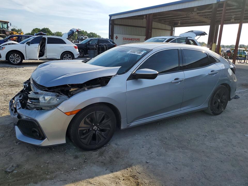 2019 Honda Civic VIN SHHFK7H65KU225152 COPART salvage auction — FRONT END, Fl - Cert Of Title Slvg Rebuildable, sold $4,250 on 2026-07-17 (photo 1)