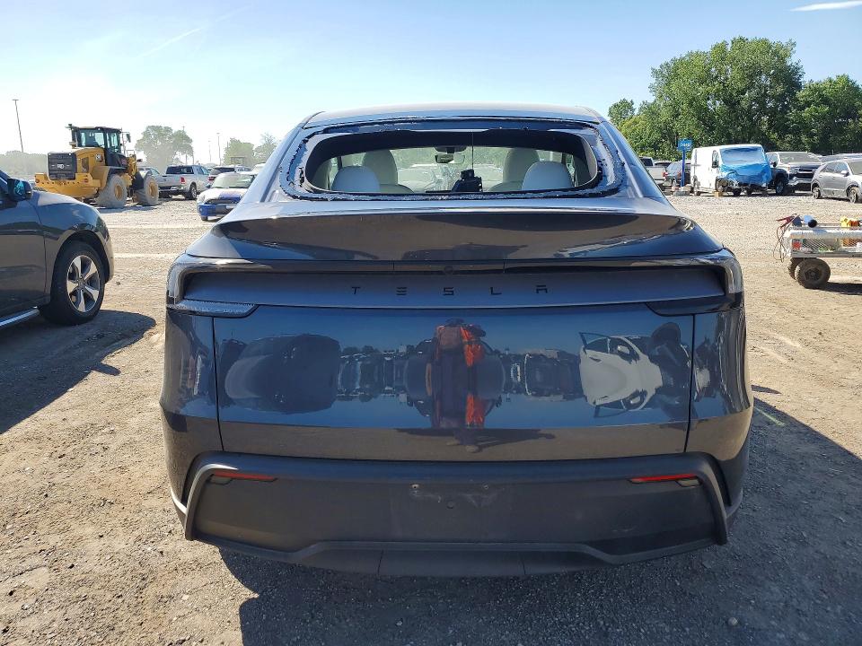 2026 Tesla Model y VIN 7SAYGDED2TA490545 COPART salvage auction — HAIL, Ia - Cert Of Title-Salvage Title, sold $18,100 on 2026-07-31 (photo 6)