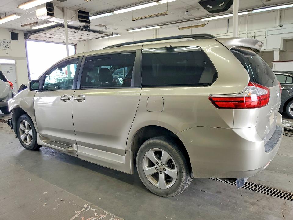 2015 Toyota Sienna VIN 5TDKK3DC8FS627771 COPART salvage auction — FRONT END, Wa - Bill Of Sale, sold $6,600 on 2026-07-31 (photo 2)