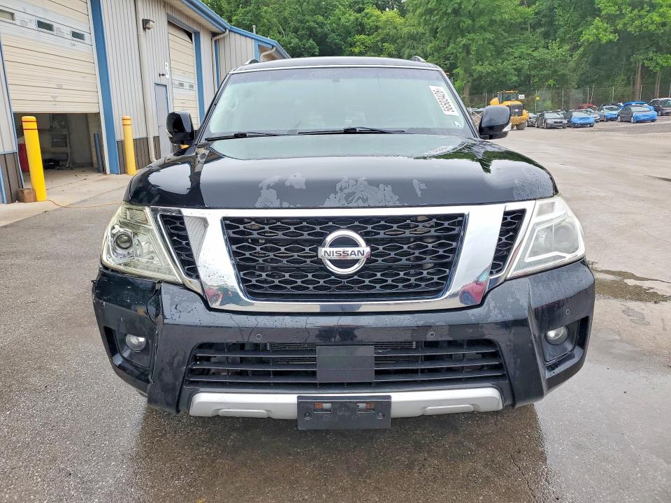 2017 Nissan Armada VIN JN8AY2NC0H9506452 COPART salvage auction — MECHANICAL, Wv - Certificate Of Title (P), sold $2,700 on 2026-07-08 (photo 5)