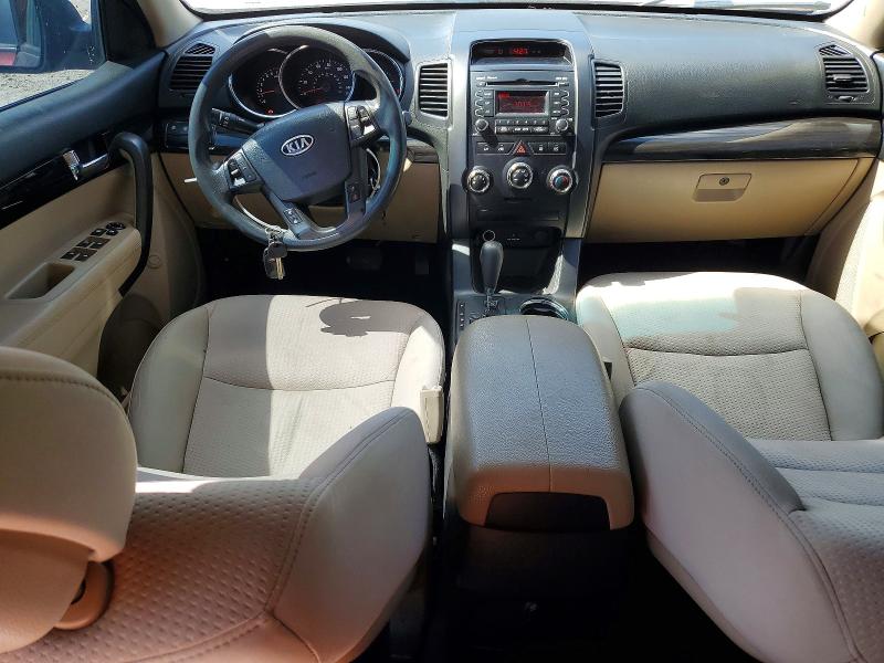 2011 Kia Sorento VIN 5XYKT4A28BG137966 COPART salvage auction — FRONT END, Tx - Salvage Vehicle Title, sold $1,050 on 2026-07-22 (photo 8)