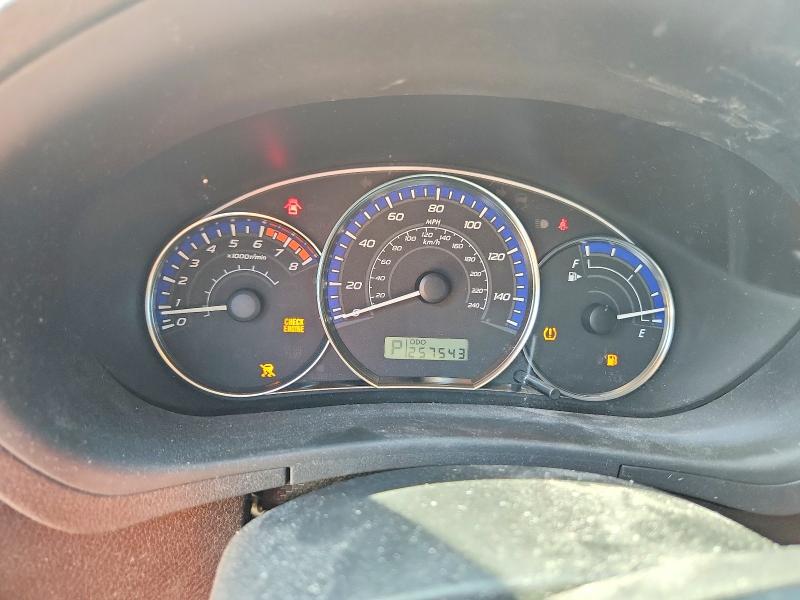 2010 Subaru Forester VIN JF2SH6BC2AH792538 COPART salvage auction — FRONT END, Fl - Cert Of Title Slvg Rebuildable, sold $350 on 2026-07-10 (photo 9)