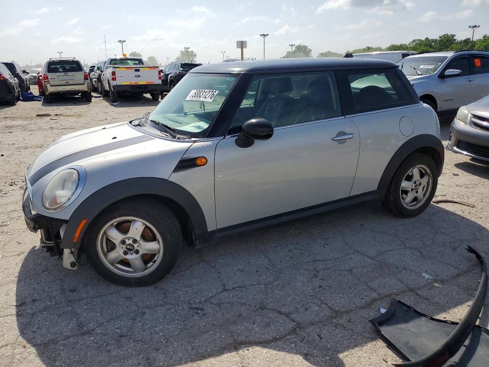 2011 Mini Cooper VIN WMWSU3C56BT096804 COPART salvage auction — FRONT END, In - Cert Of Title-Salvage Title, sold $275 on 2026-07-17 (photo 1)