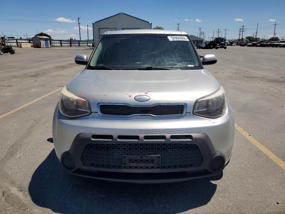 2015 Kia Soul VIN KNDJX3A56F7770571 COPART salvage auction — REAR END, ID - SALVAGE CERTIFICATE OF TITLE, sold $1,000 on 2026-07-02 (photo 5)