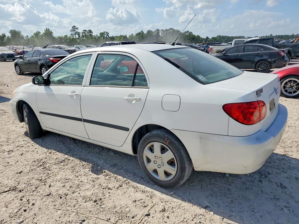 2005 Toyota Corolla VIN JTDBR32E552056195 COPART salvage auction — FRONT END, TX - SALVAGE VEHICLE TITLE (P), sold $1,150 on 2026-07-31 (photo 2)