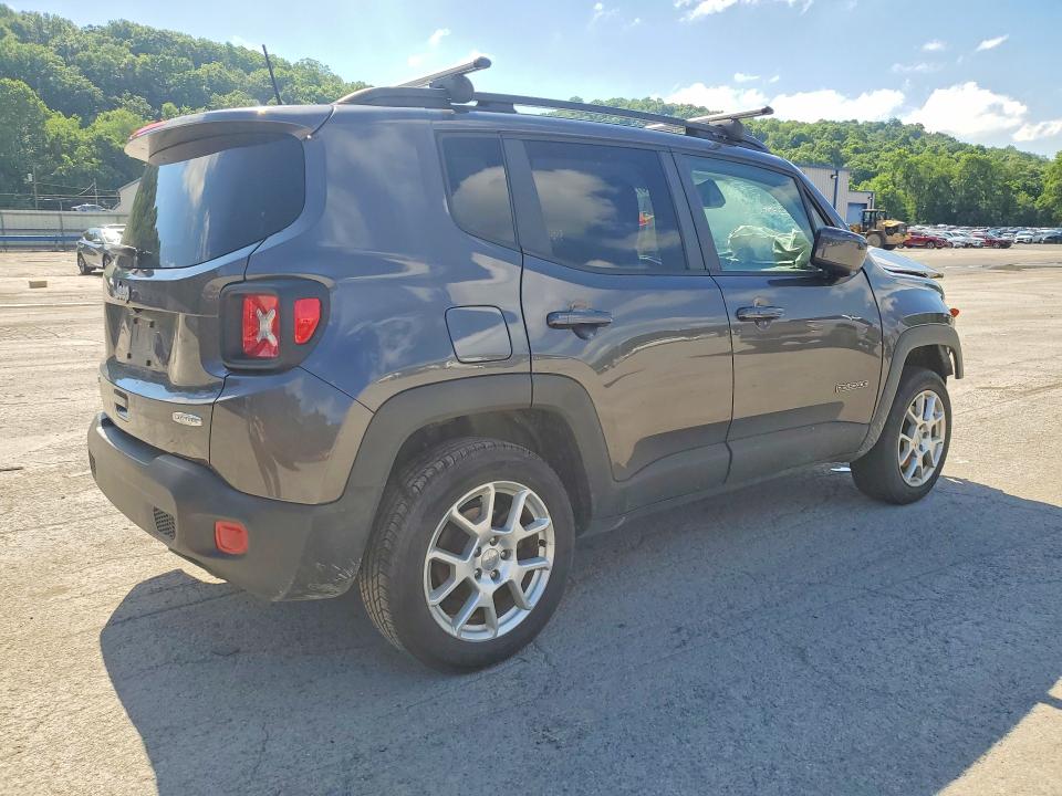 2021 Jeep Renegade VIN ZACNJDBB5MPM56243 COPART salvage auction — FRONT END, Pa - Certificate Of Salvage, sold $1,200 on 2026-08-13 (photo 3)