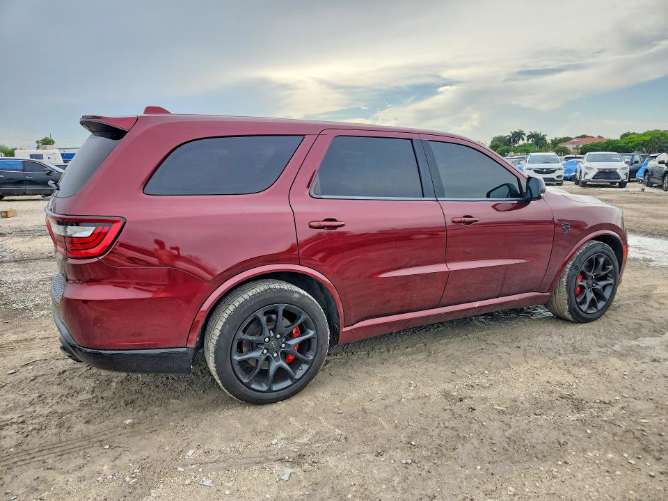 2021 Dodge Durango VIN 1C4SDJH93MC606015 COPART salvage auction — FRONT END, Fl - Cert Of Title-Rebuilt, sold $16,000 on 2026-07-02 (photo 3)