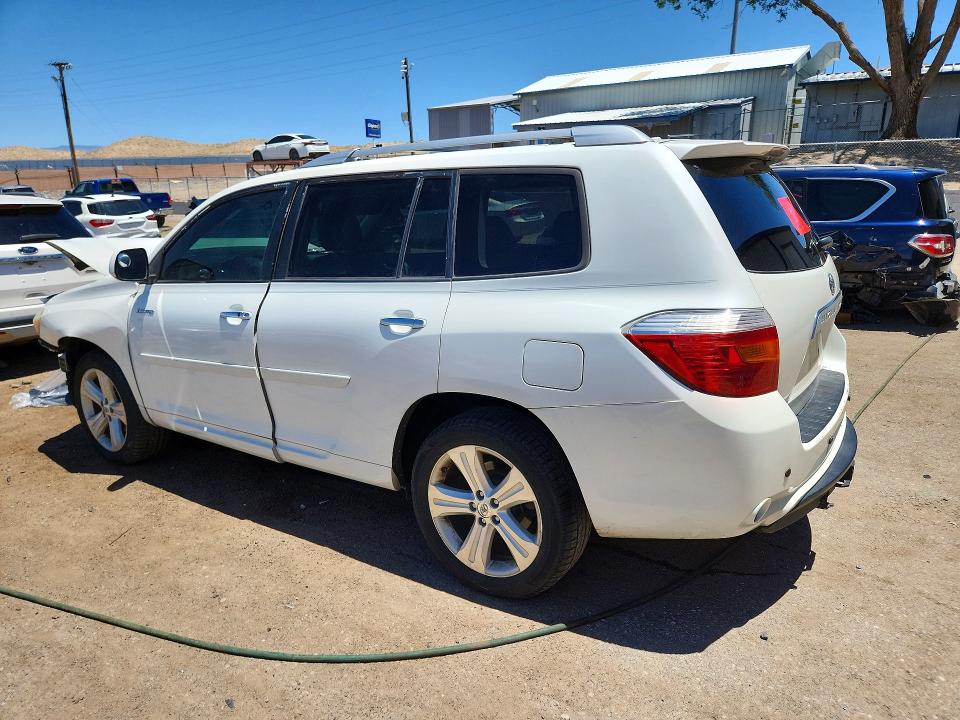 2010 Toyota Highlander VIN 5TDDK3EHXAS003949 COPART salvage auction — FRONT END, NM - CERT OF TITLE-SALVAGE, sold $1,200 on 2026-07-16 (photo 2)