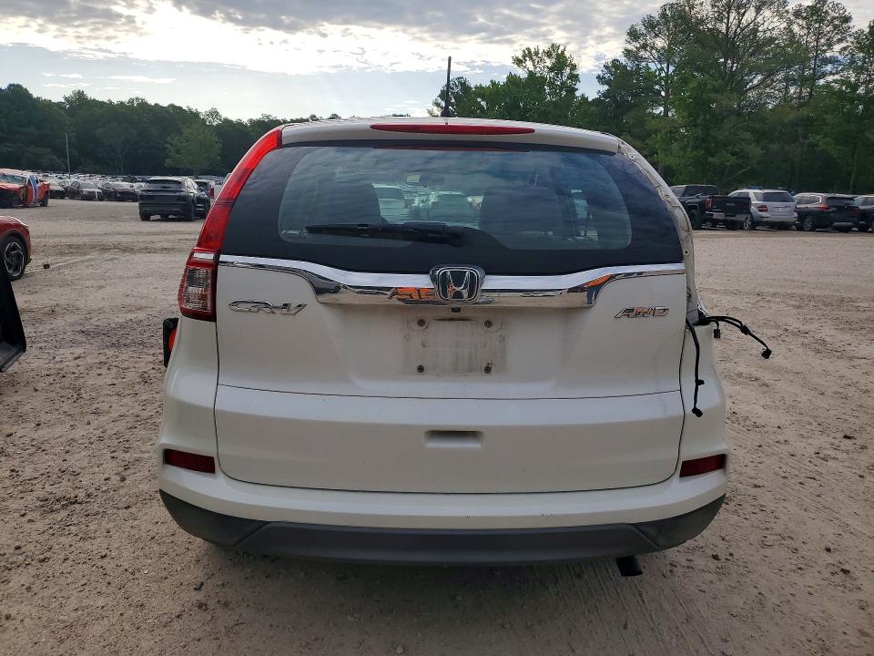 2016 Honda VIN 5J6RM4H31GL105912 COPART salvage auction — FRONT END, Nc - Salvage Certificate Of Title, sold $4,050 on 2026-07-03 (photo 6)