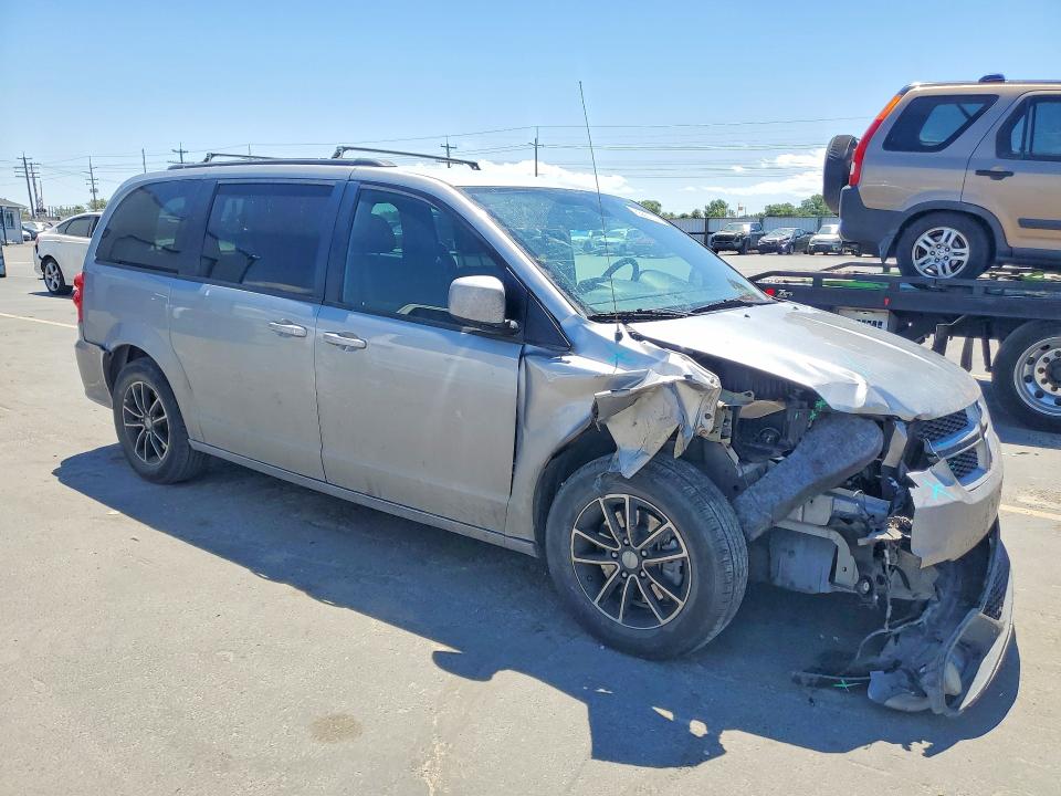 2019 Dodge Caravan VIN 2C4RDGEG5KR520570 COPART salvage auction — FRONT END, ID - SALVAGE CERTIFICATE OF TITLE, sold $1,300 on 2026-07-09 (photo 4)