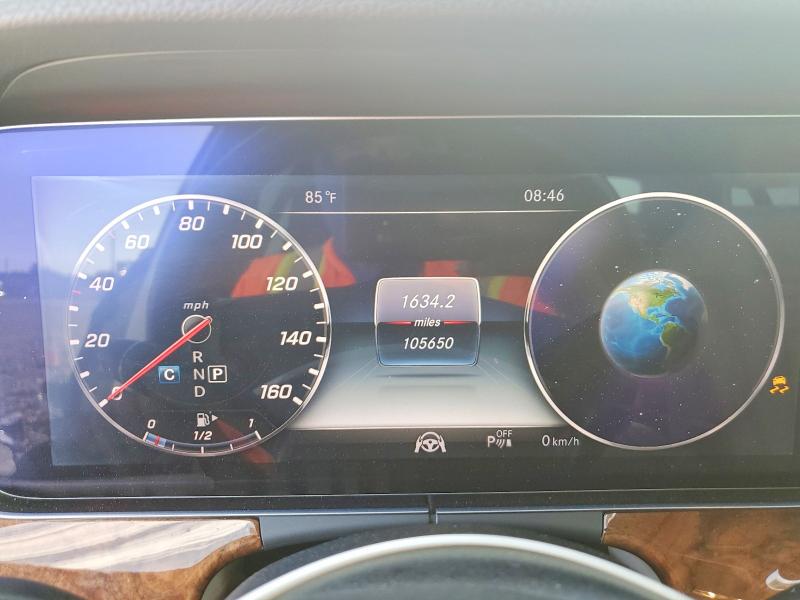 2018 Mercedes-benz E-klasse VIN WDDZF4JB2JA315851 COPART salvage auction — SIDE, FL - CERT OF TITLE SLVG REBUILDABLE, sold $9,500 on 2026-07-02 (photo 9)