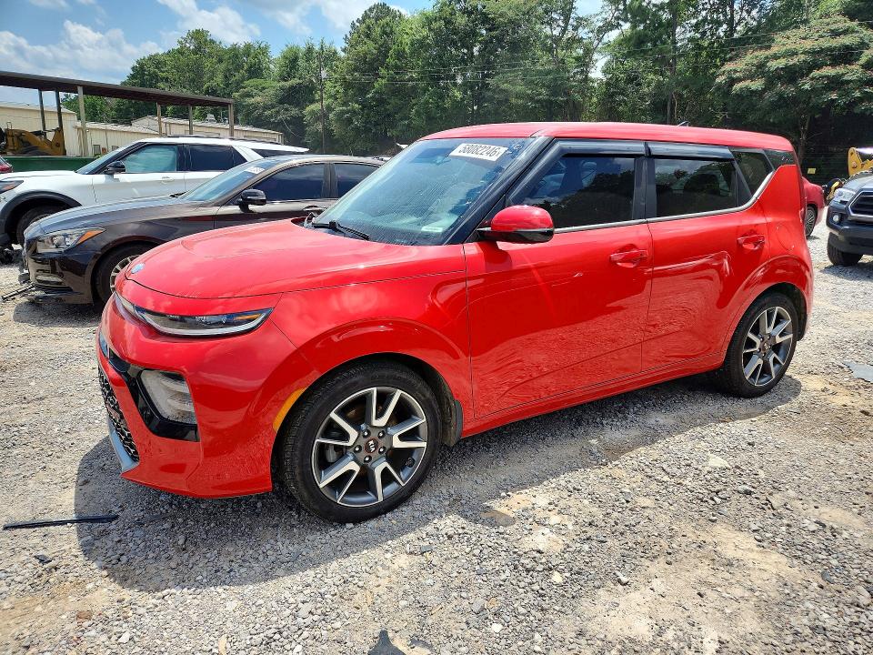 2020 Kia Soul VIN KNDJ53AF7L7031753 COPART salvage auction — MINOR DENT/SCRATCHES, Al - Certificate Of Title, sold $4,600 on 2026-07-28 (photo 1)