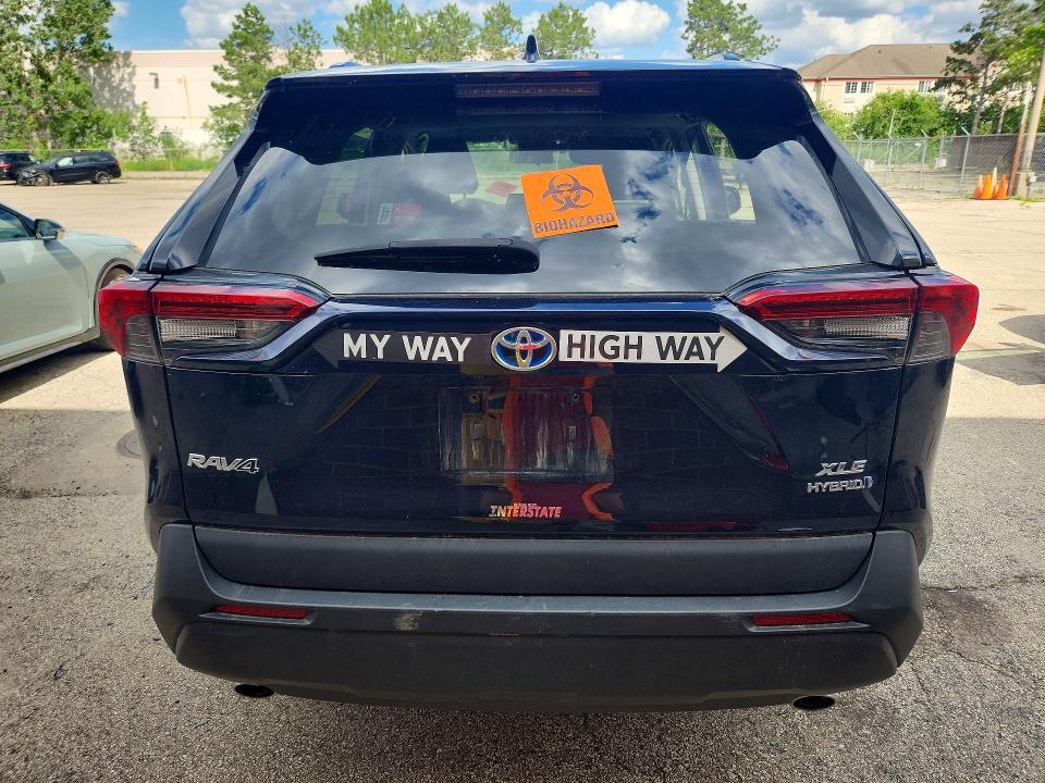 2020 Toyota Rav4 hybrid VIN 2T3RWRFV6LW092258 COPART salvage auction — MINOR DENT/SCRATCHES, IL - CERTIFICATE OF TITLE, sold $12,100 on 2026-07-14 (photo 6)