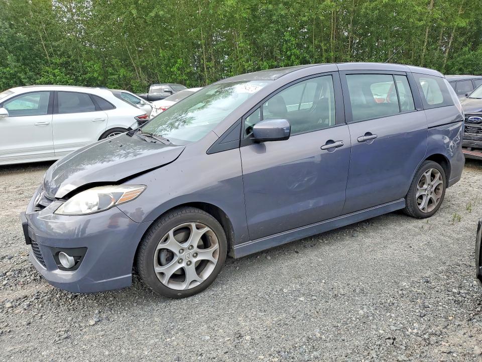 2010 Mazda 5 VIN JM1CR2WL8A0374955 COPART salvage auction — FRONT END, Wa - Bill Of Sale, sold $250 on 2026-07-20 (photo 1)