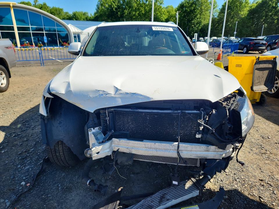 2012 Audi Q5 VIN WA1LFAFP7CA015125 COPART salvage auction — FRONT END, Ct - Cert Of Title-Salvage, sold $450 on 2026-07-16 (photo 5)