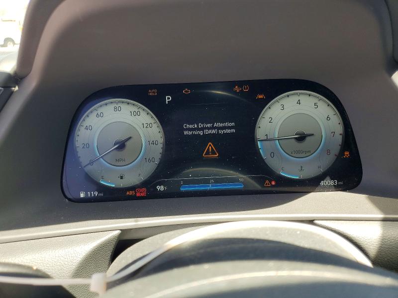 2021 Hyundai Sonata VIN 5NPEK4JC3MH127463 COPART salvage auction — REAR END, Nv - Salvage Title, sold $8,200 on 2026-07-20 (photo 9)