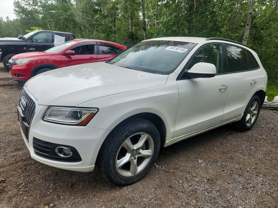 2016 Audi Q5 VIN WA1C2AFP3GA102294 COPART salvage auction — REAR END, ON - PERMIT NO BRAND - UNFIT, sold $3,800 on 2026-07-09 (photo 1)