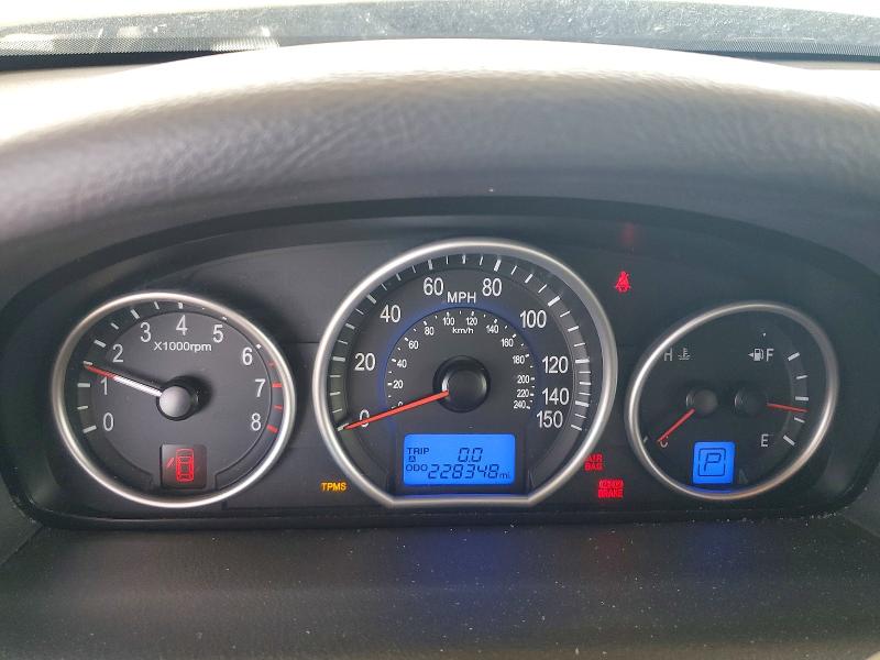 2012 Hyundai Veracruz VIN KM8NUDCC5CU185890 COPART salvage auction — FRONT END, Ga - Cert Of Title-Salvage, sold $625 on 2026-07-16 (photo 9)