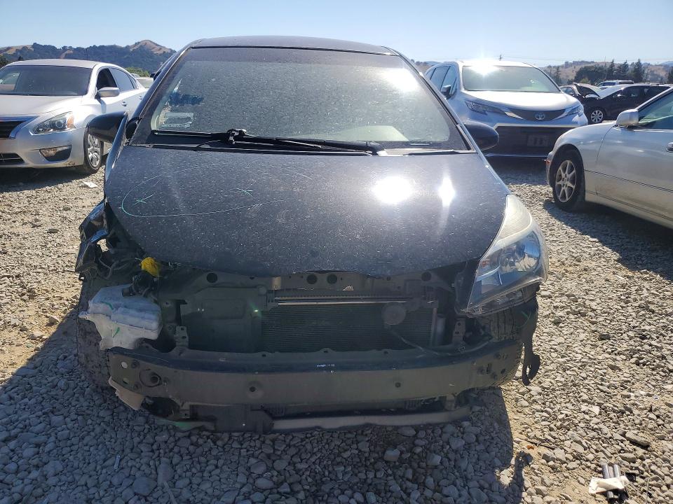2015 Toyota Yaris VIN VNKJTUD3XFA022735 COPART salvage auction — FRONT END, Ca - Salvage Certificate, sold $80 on 2026-07-28 (photo 5)