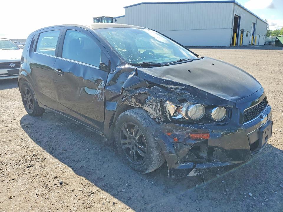 2012 Chevrolet SONIC VIN 1G1JC6SH5C4175691 COPART salvage auction — ALL OVER, NY - MV-907A SALVAGE CERTIFICATE, sold $375 on 2026-07-06 (photo 4)