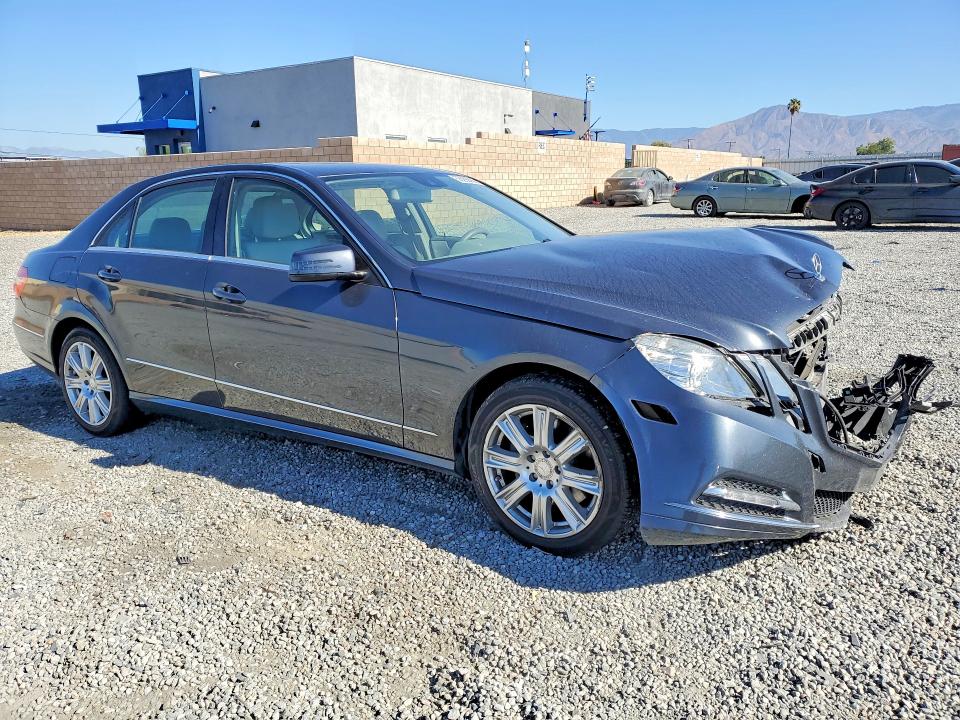 2013 Mercedes-benz E-klasse VIN WDDHF5KB7DA678702 COPART salvage auction — FRONT END, Ca - Salvage Certificate, sold $775 on 2026-07-08 (photo 4)
