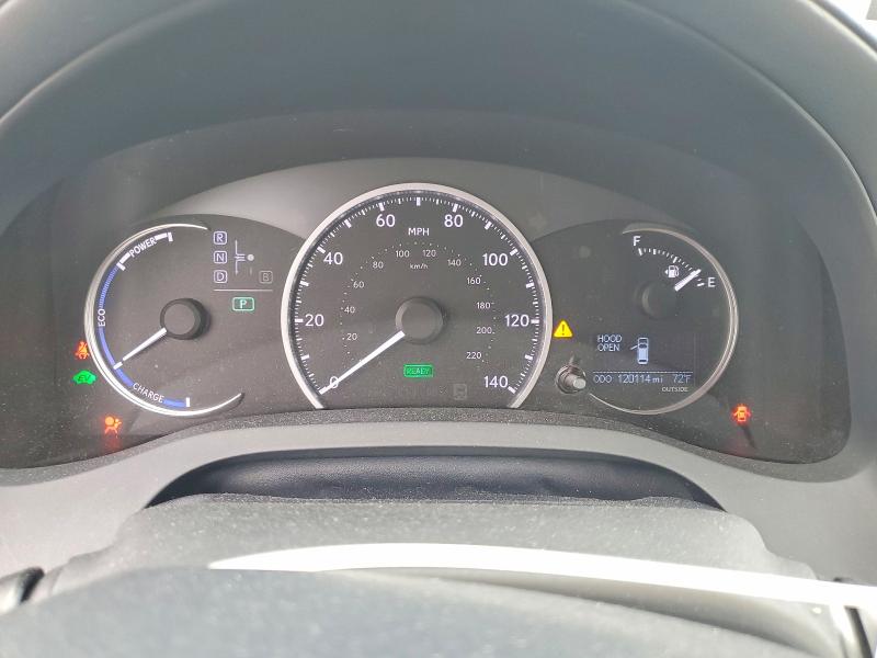 2012 Lexus Ct VIN JTHKD5BH6C2090453 COPART salvage auction — FRONT END, Ca - Salvage Certificate, sold $250 on 2026-07-27 (photo 9)