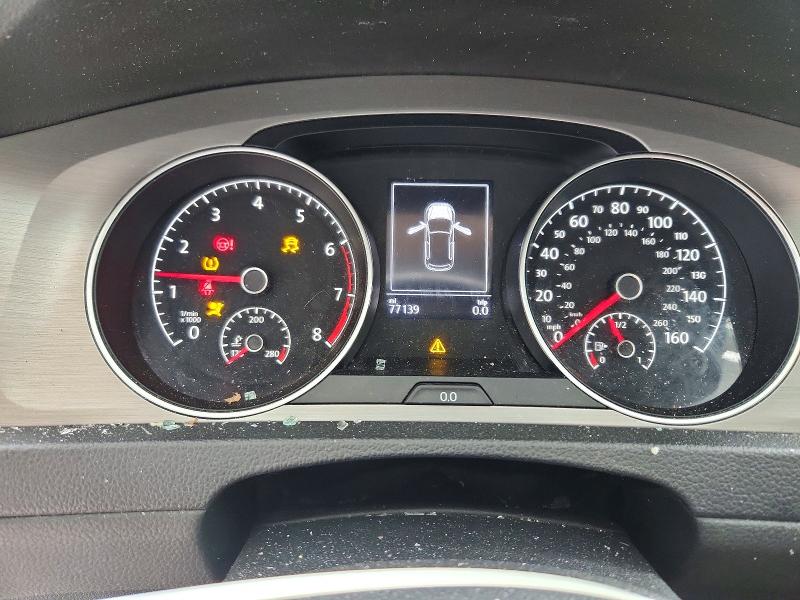2017 Volkswagen VIN 3VW217AU3HM020121 COPART salvage auction — FRONT END, CA - SALVAGE CERTIFICATE, sold $450 on 2026-07-02 (photo 9)