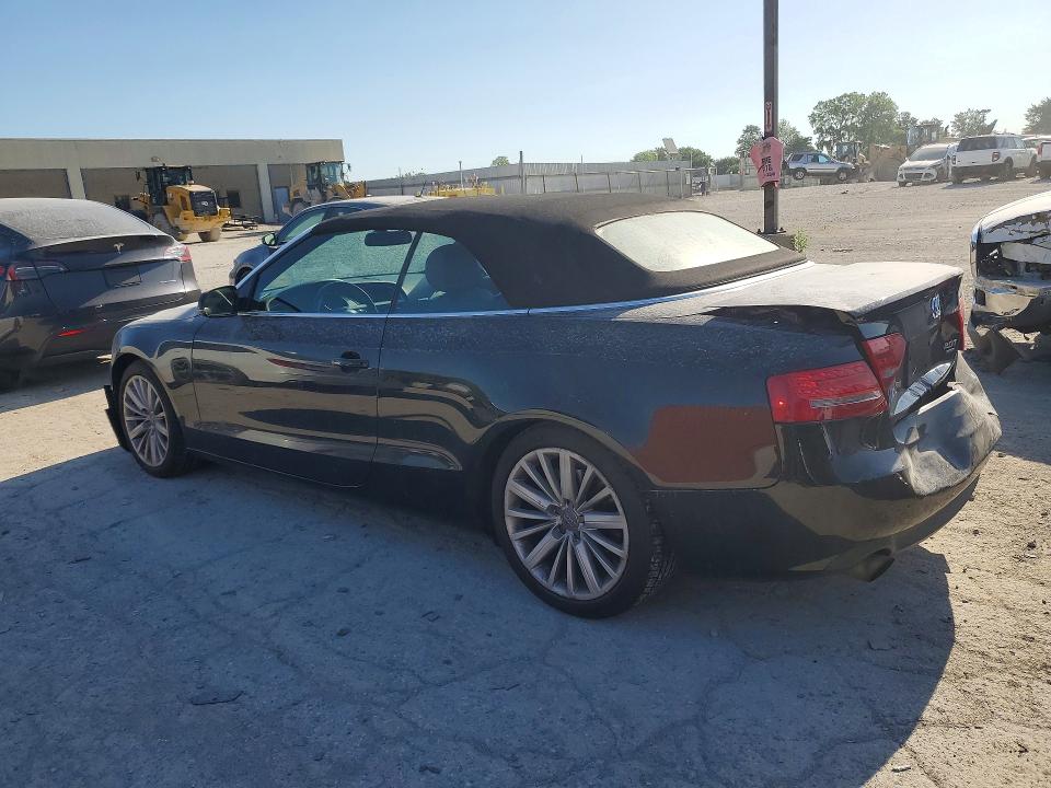 2010 Audi A5 VIN WAULFAFH1AN018992 COPART salvage auction — REAR END, In - Cert Of Title-Salvage Title, sold $1,500 on 2026-07-10 (photo 2)
