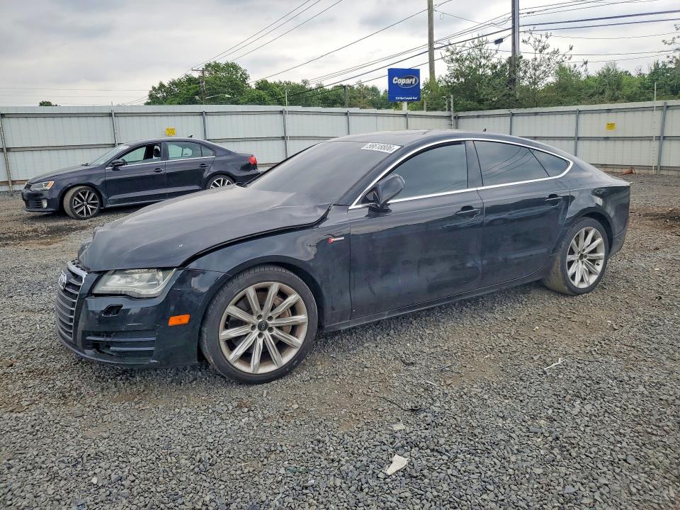 2012 Audi A7 VIN WAUSGAFCXCN016030 COPART salvage auction — FRONT END, Nj - Cert Of Title-Salvage, sold $675 on 2026-07-21 (photo 1)
