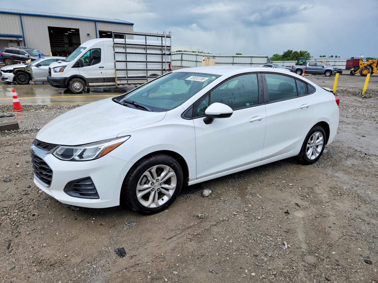 2019 Chevrolet Cruze VIN 1G1BC5SM8K7153483 COPART salvage auction — Rear End, KY - CERT OF TITLE-SALVAGE, sold $1,500 on 2026-07-09 (photo 1)