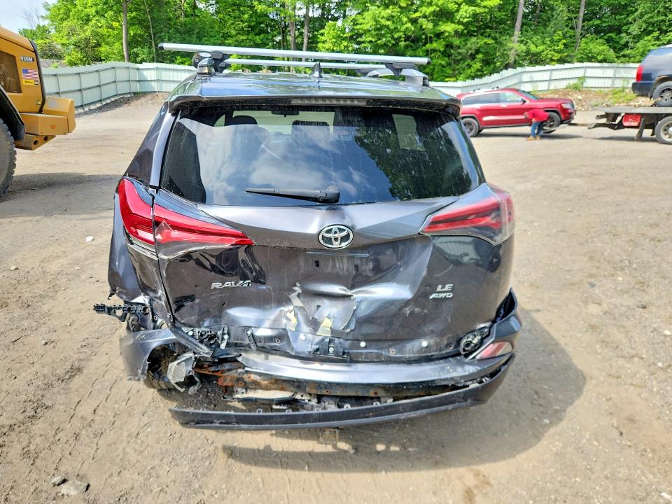2017 Toyota Rav 4 VIN JTMBFREV1HJ140452 COPART salvage auction — REAR END, Vt - Cert Of Title-Salvage Vehicle, sold $3,350 on 2026-07-13 (photo 6)