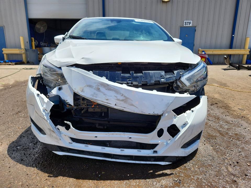 2025 Nissan Versa VIN 3N1CN8EV2SL873016 COPART salvage auction — FRONT END, Nm - Cert Of Title-Salvage, sold $4,400 on 2026-07-09 (photo 5)