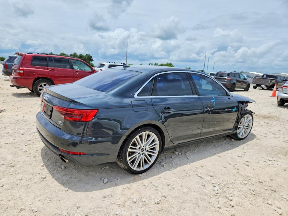 2017 Audi A4 VIN WAUFNAF4XHN000689 COPART salvage auction — FRONT END, Tx - Salvage Vehicle Title, sold $2,750 on 2026-07-30 (photo 3)