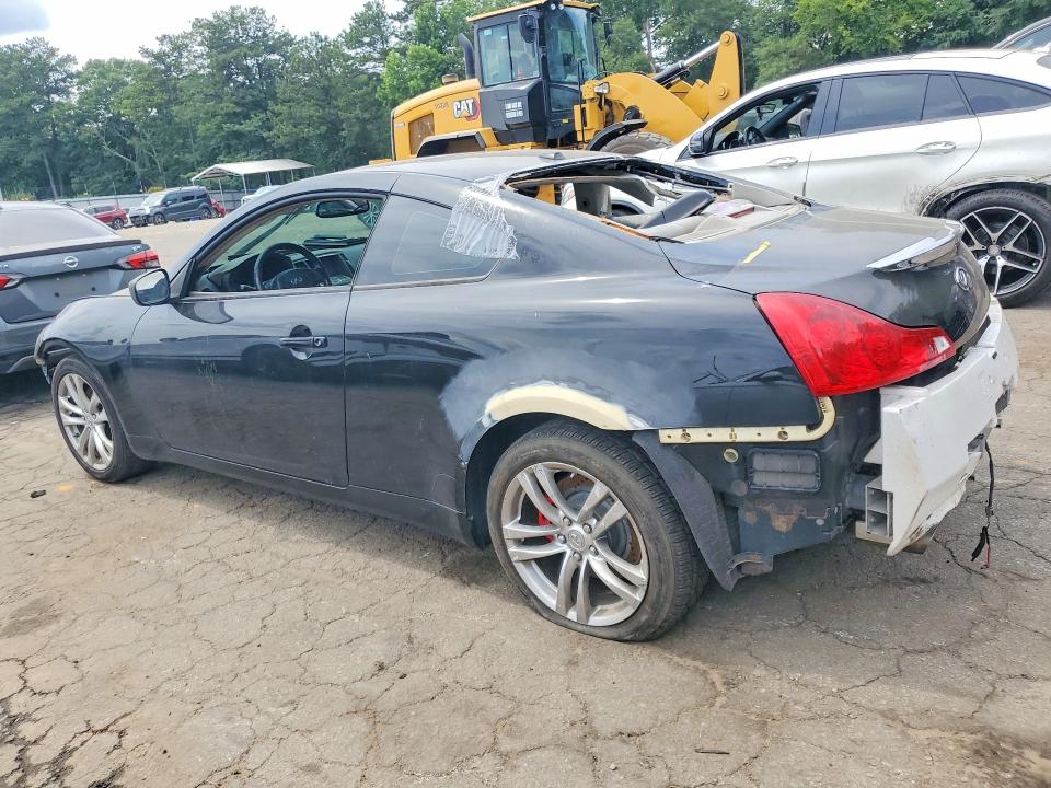 2009 Infiniti G37 VIN JNKCV64F89M651445 COPART salvage auction — FRONT END, GA - CERT OF TITLE-SALVAGE (P), sold $250 on 2026-07-31 (photo 2)