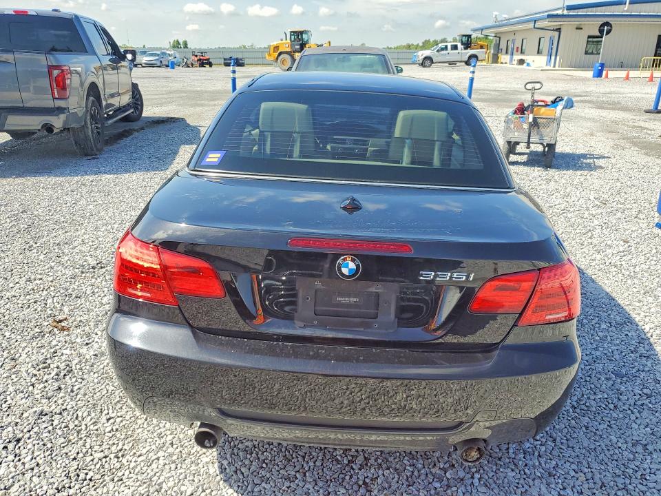 2013 BMW 3er VIN WBADX7C55DJ588987 COPART salvage auction — FRONT END, Tx - Salvage Vehicle Title, sold $550 on 2026-07-06 (photo 6)