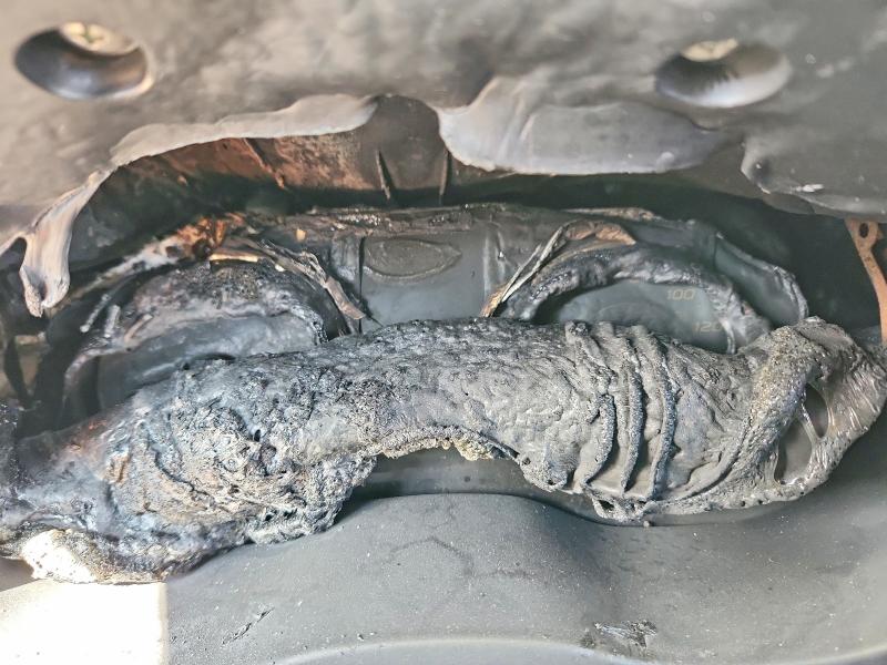2021 Subaru Wrx VIN JF1VA1A62M9806800 COPART salvage auction — BURN, CA - NON-REPAIRABLE VEHICLE CERT, sold $450 on 2026-07-28 (photo 9)