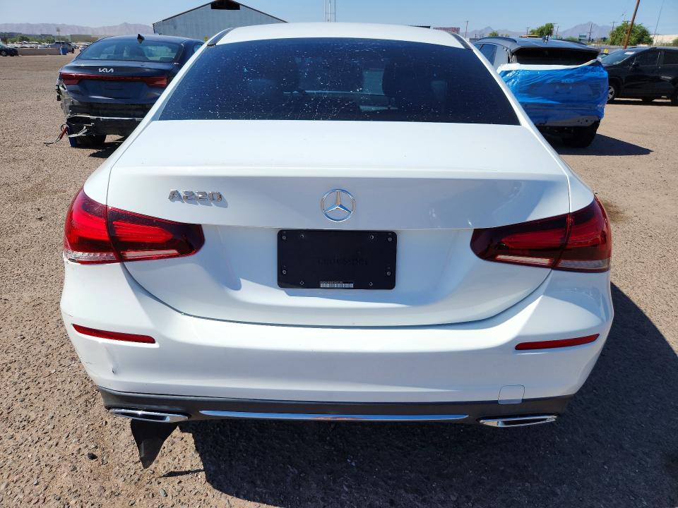 2019 Mercedes-benz A-class VIN WDD3G4EB3KW021506 COPART salvage auction — FRONT END, AZ - CERTIFICATE OF TITLE, sold $3,200 on 2026-08-13 (photo 6)