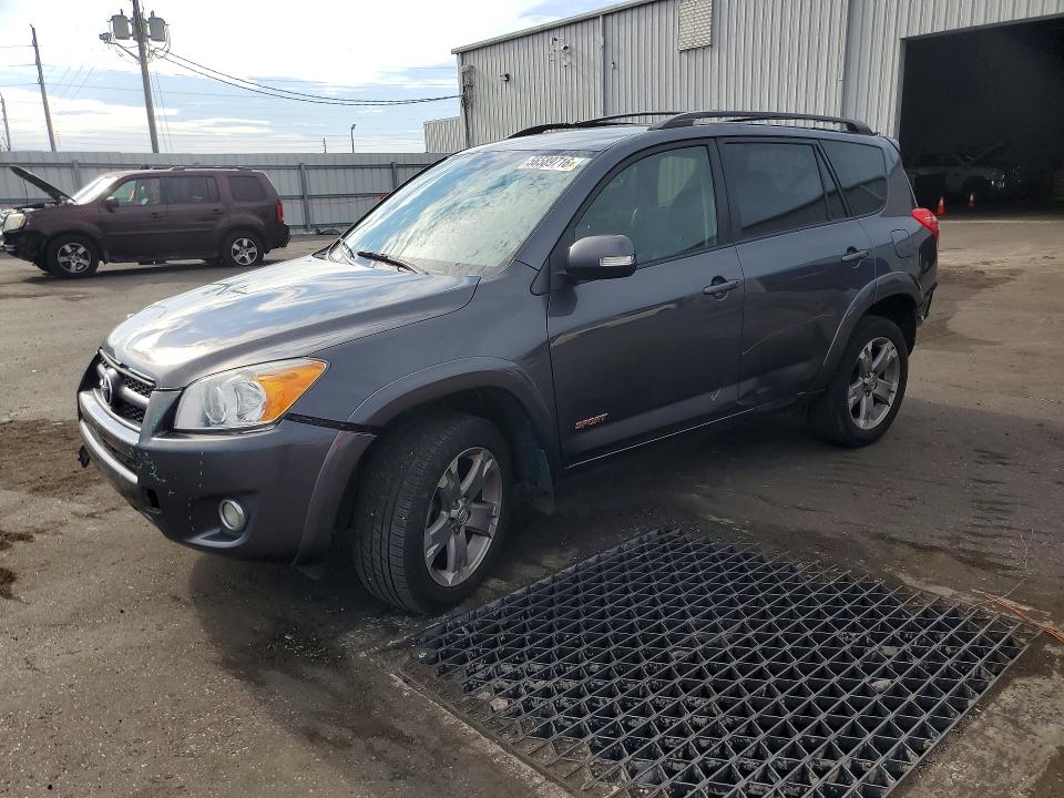 2011 Toyota Rav4 VIN JTMRF4DV0B5048042 COPART salvage auction — REAR END, Fl - Cert Of Title Slvg Rebuildable, sold $3,850 on 2026-07-08 (photo 1)