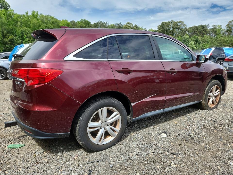 2015 Acura Rdx VIN 5J8TB3H33FL003460 COPART salvage auction — MINOR DENT/SCRATCHES, MD - CERTIFICATE OF TITLE, sold $400 on 2026-07-10 (photo 3)