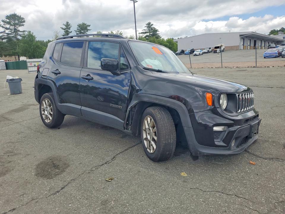 2020 Jeep Renegade VIN ZACNJBBB9LPL87561 COPART salvage auction — SIDE, RI - SALVAGE CERTIFICATE OF TITLE, sold $1,100 on 2026-08-04 (photo 4)